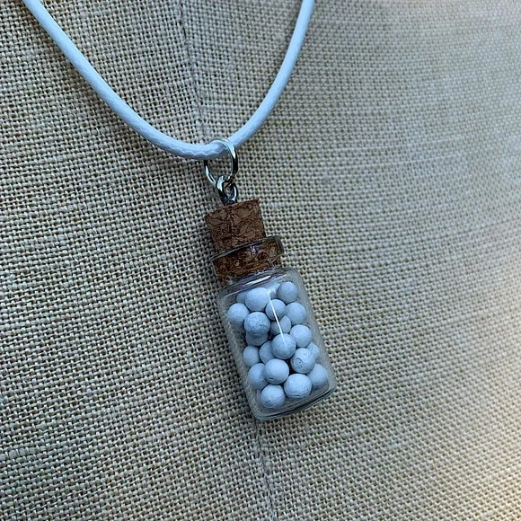 Handmade Bottled Up Emotions Necklace - Picture 1 of 14